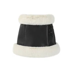 Naomi Faux Fur Mini Leather Skirt