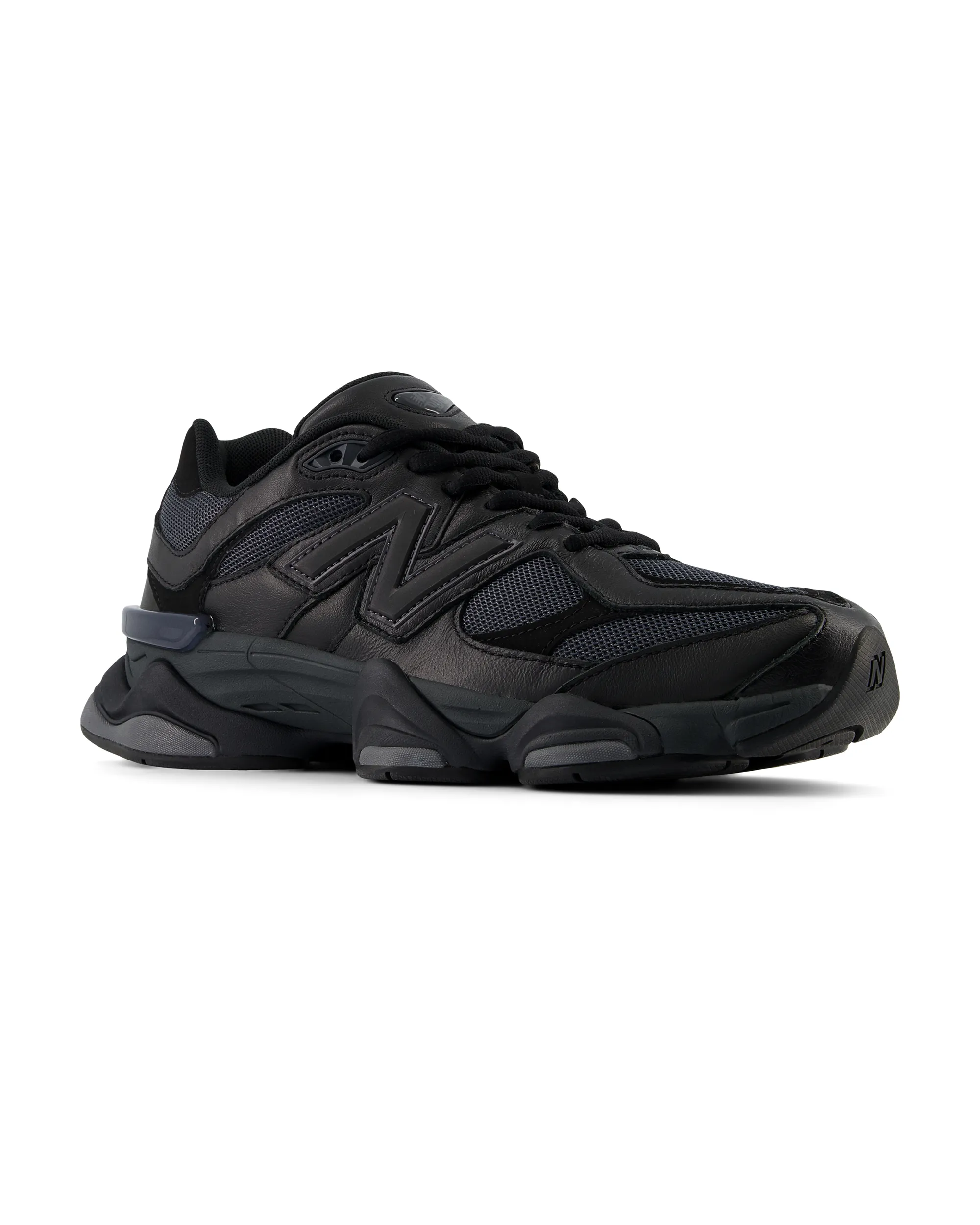 9060 "Triple Black Leather" - Black / Black