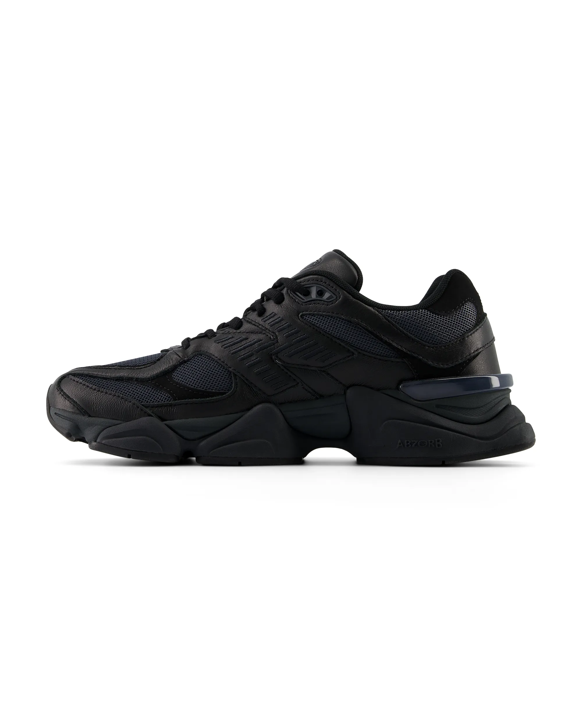 9060 "Triple Black Leather" - Black / Black