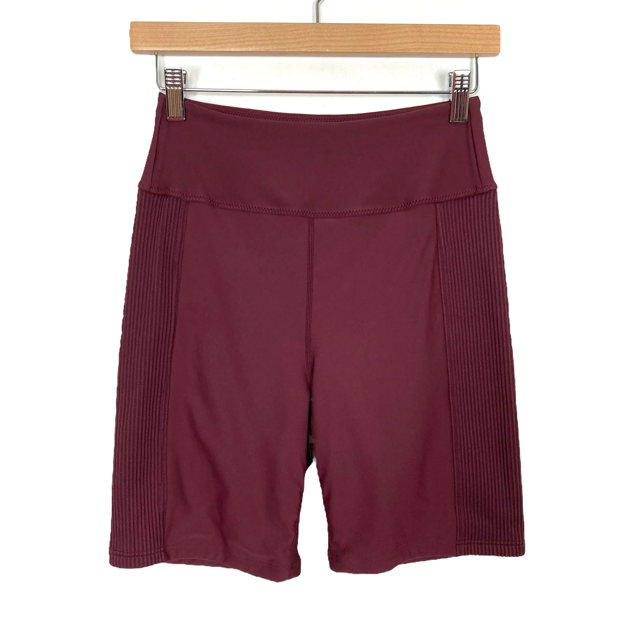 Abercrombie & Fitch Cranberry Biker Shorts- Size S