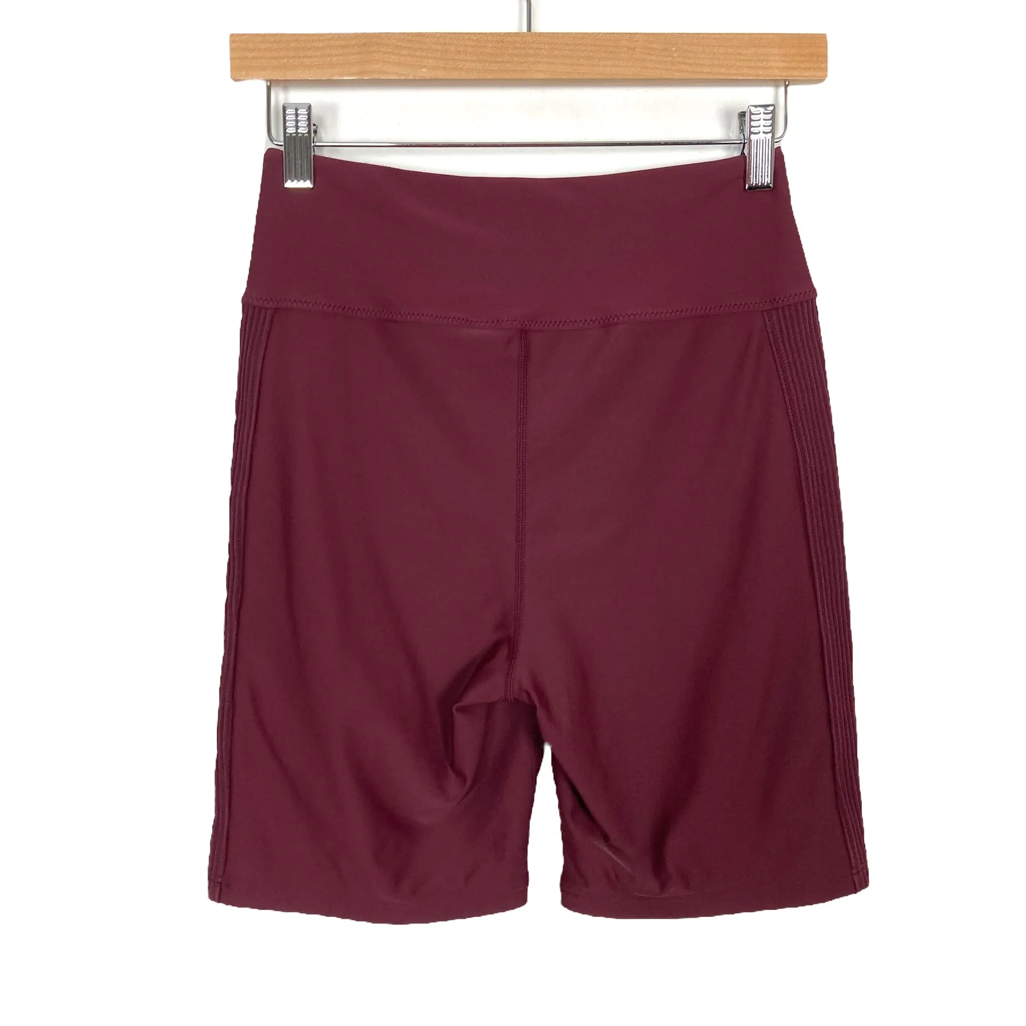 Abercrombie & Fitch Cranberry Biker Shorts- Size S