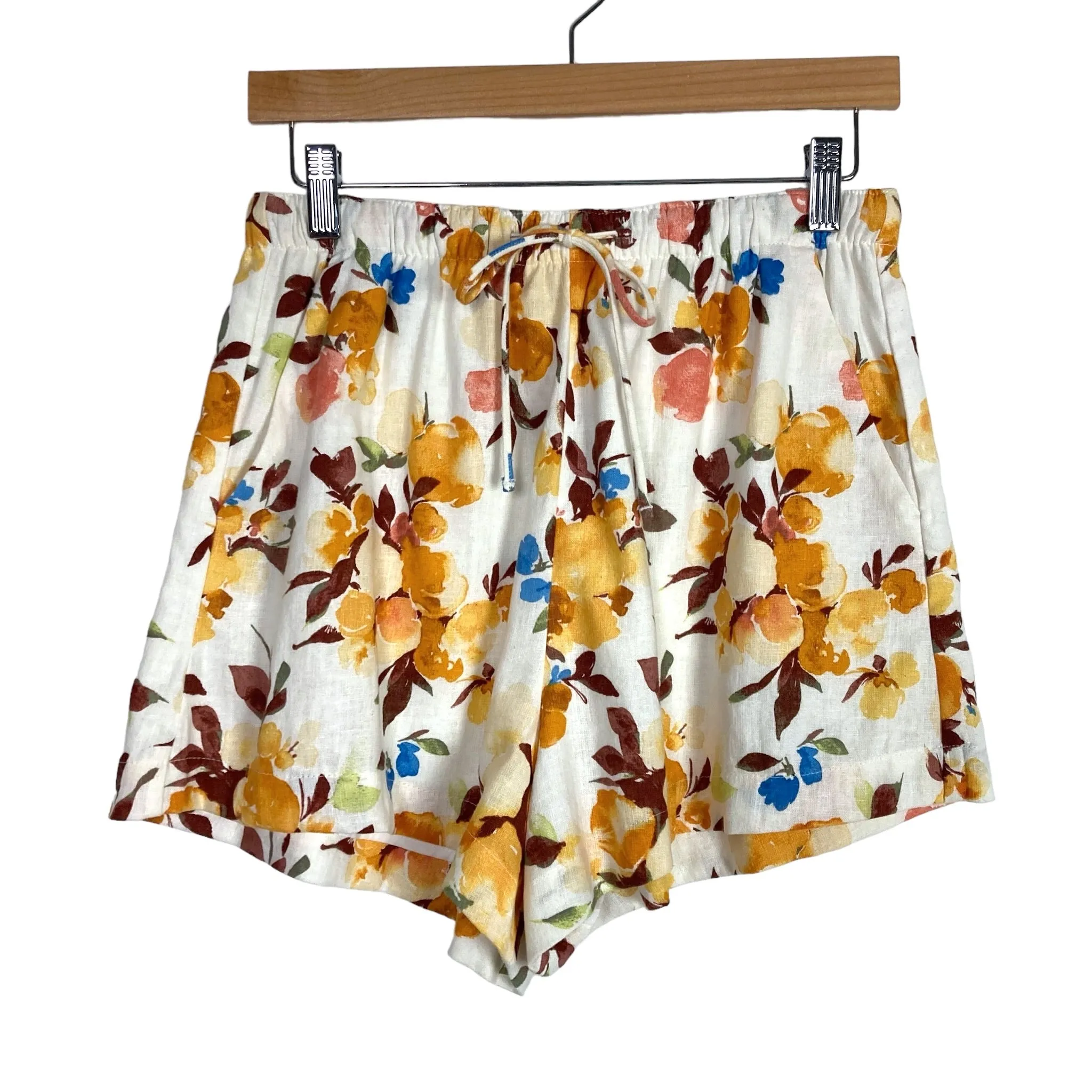 Abercrombie & Fitch Floral Drawstring Shorts NWT- Size S R