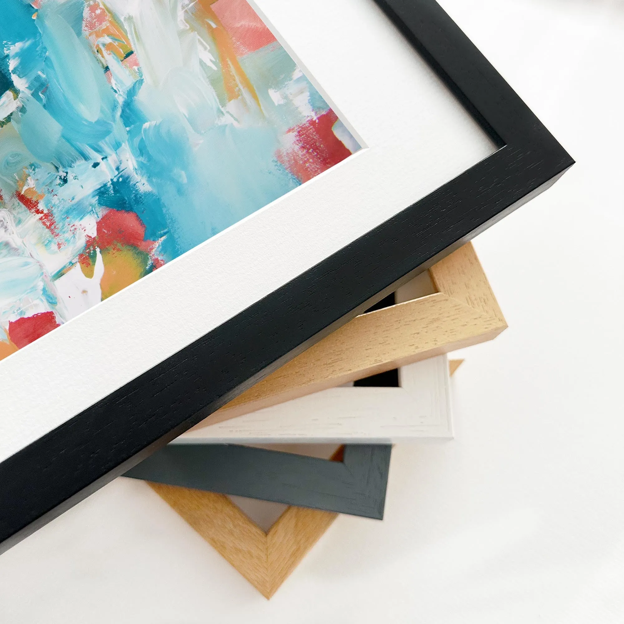 Abstract 212 Framed Art