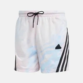 Adidas Future Icons Allover Print Men's Shorts -White