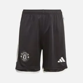 Adidas Manchester United 23/24 Kids Boy' Football Short (7-16 Years) -Black