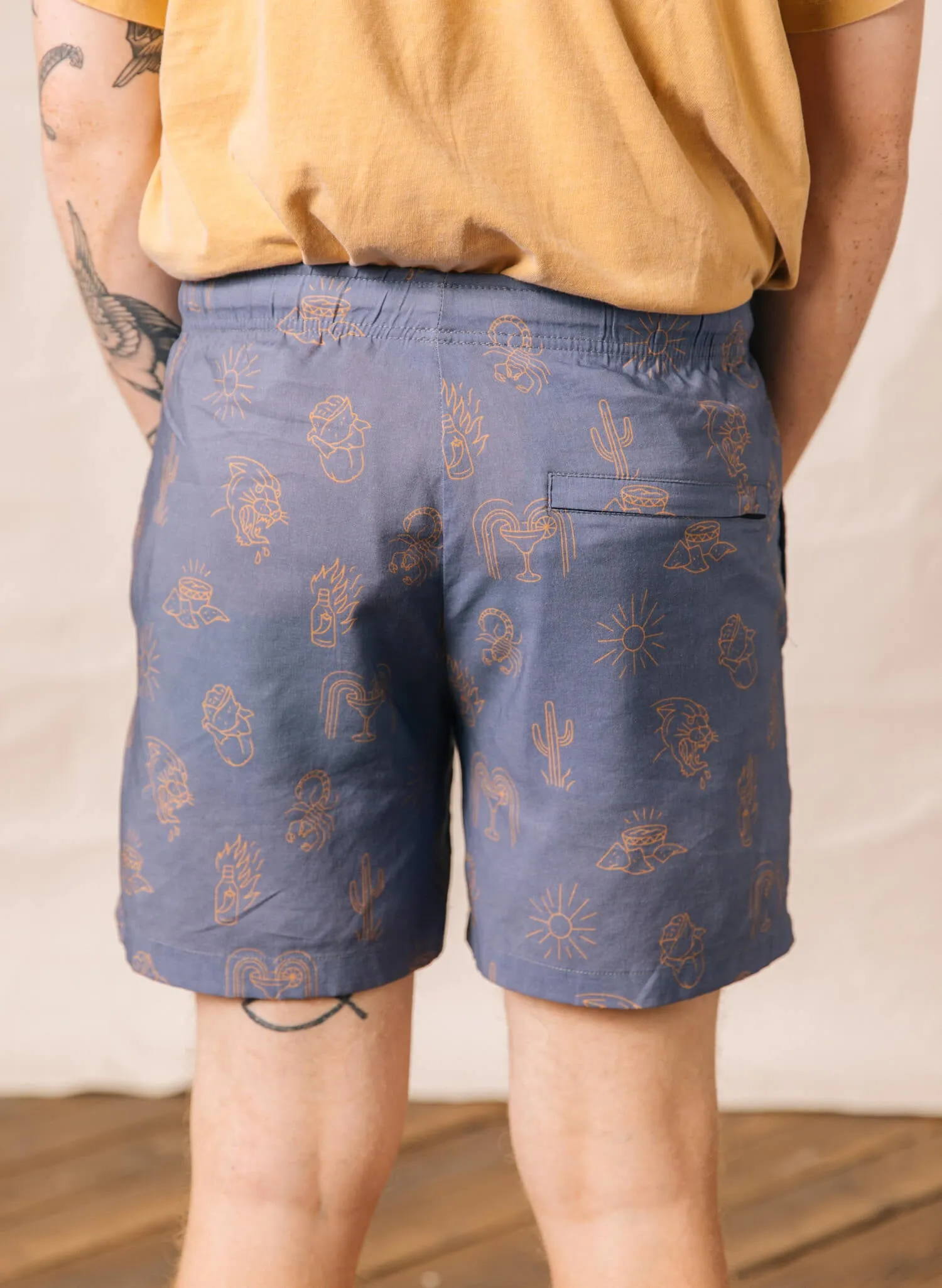 Adios Burritos Walk Shorts