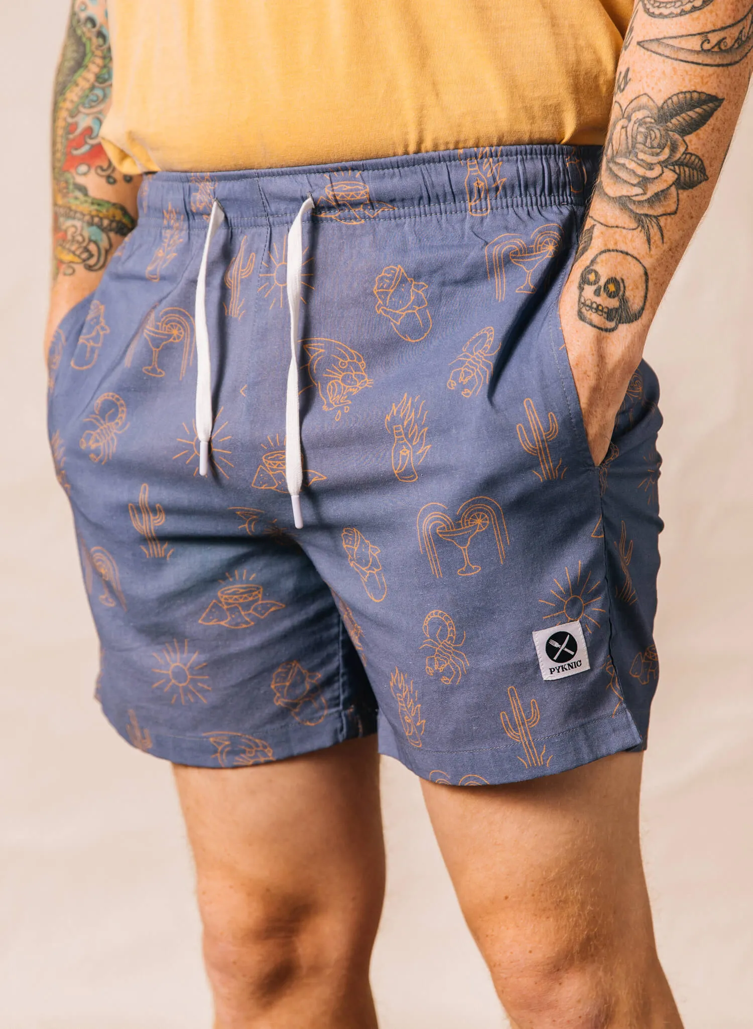 Adios Burritos Walk Shorts