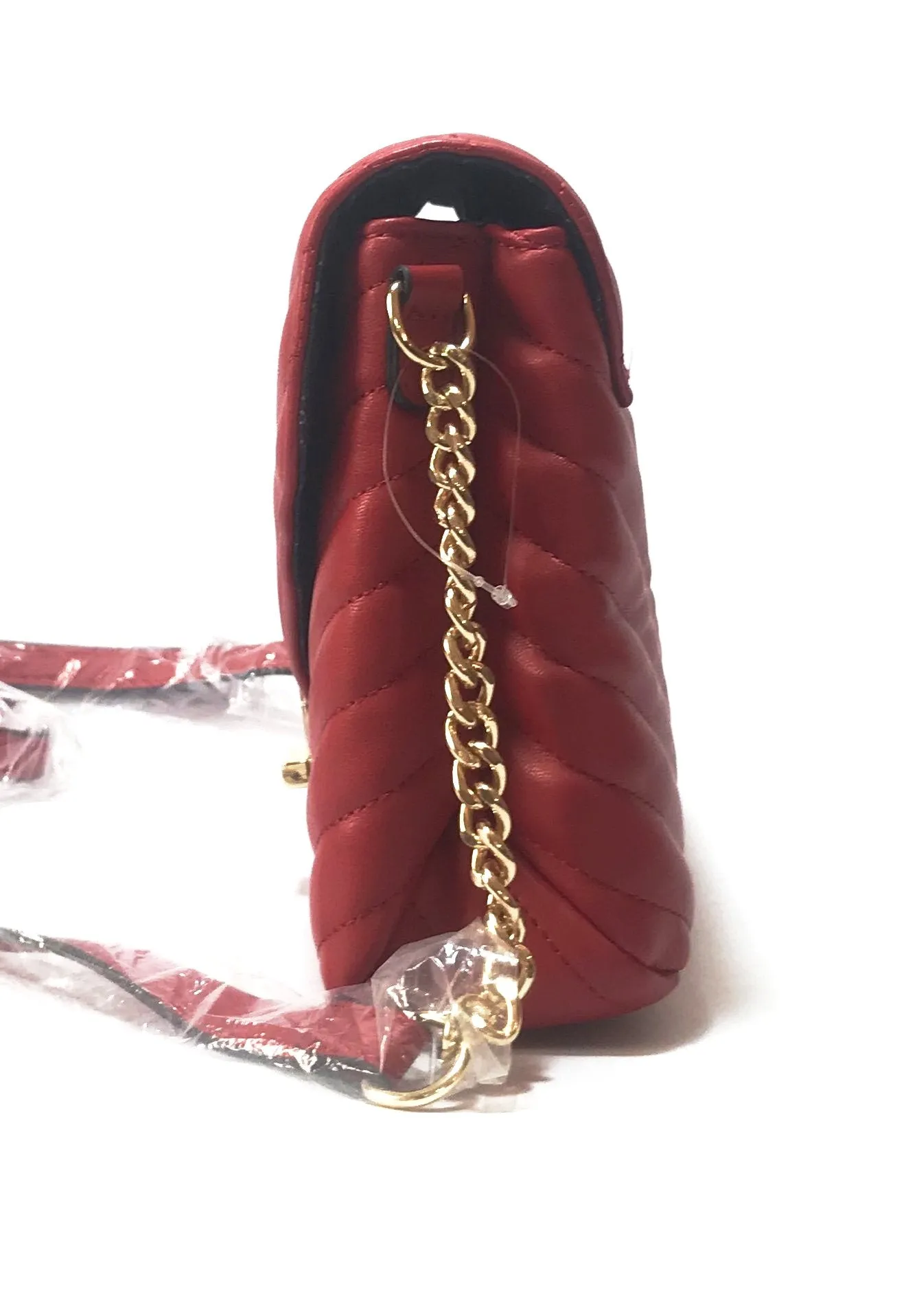 ALDO Red Quilted Crossbody Bag | Like New |