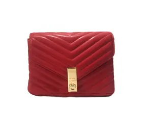 ALDO Red Quilted Crossbody Bag | Like New |