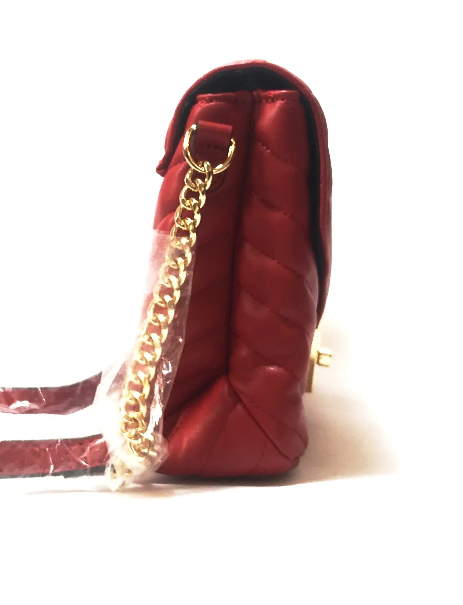 ALDO Red Quilted Crossbody Bag | Like New |