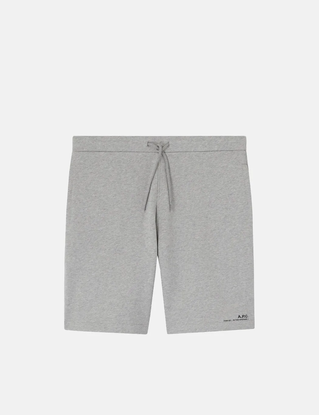 A.P.C. Item Shorts - Heathered Light Grey