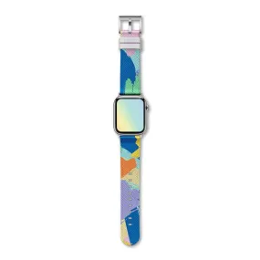 Apple Watch Strap Paint Party – PU Leather – 38mm – 41mm