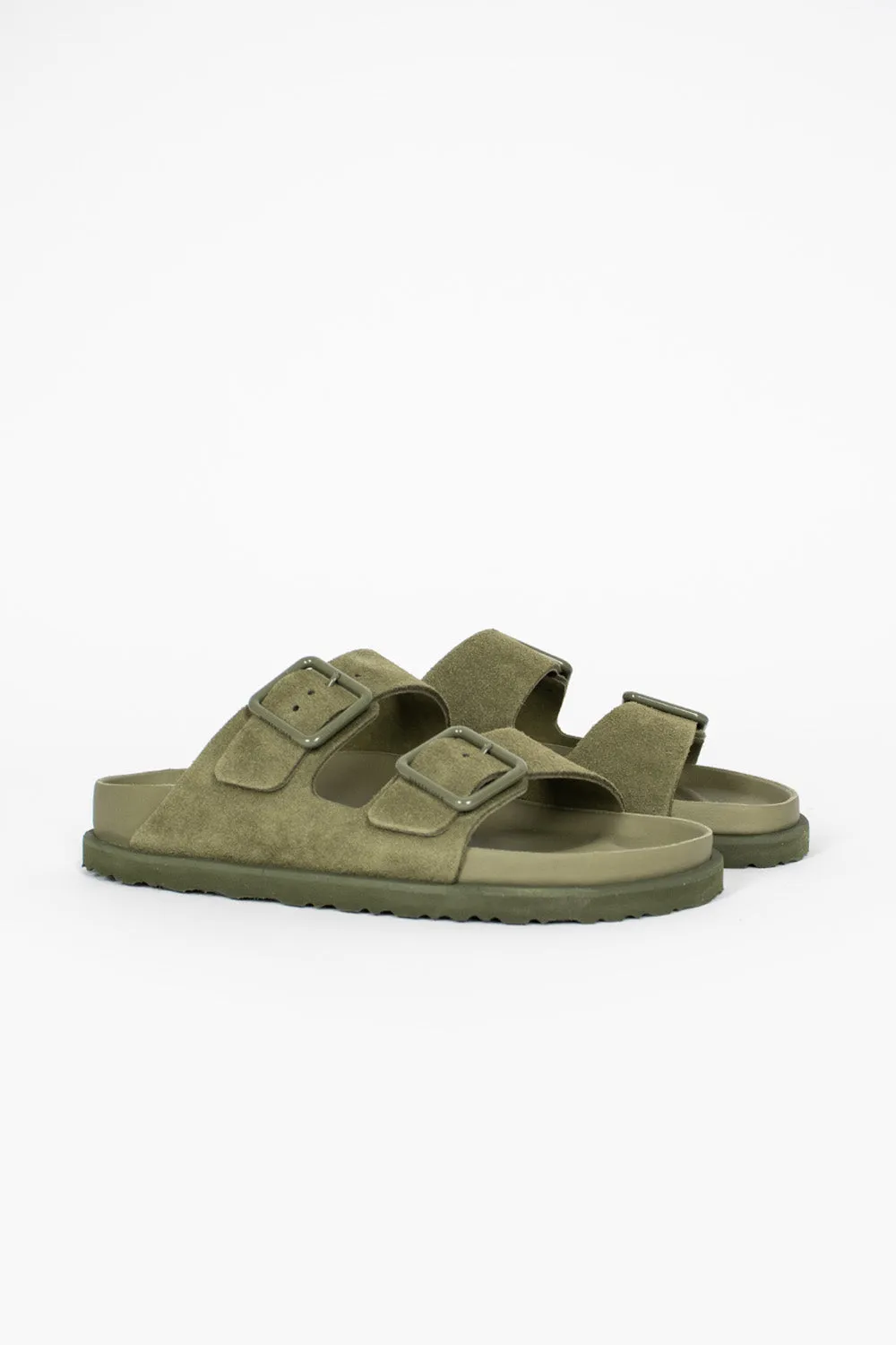 Arizona Cazador Suede Sandal Moss