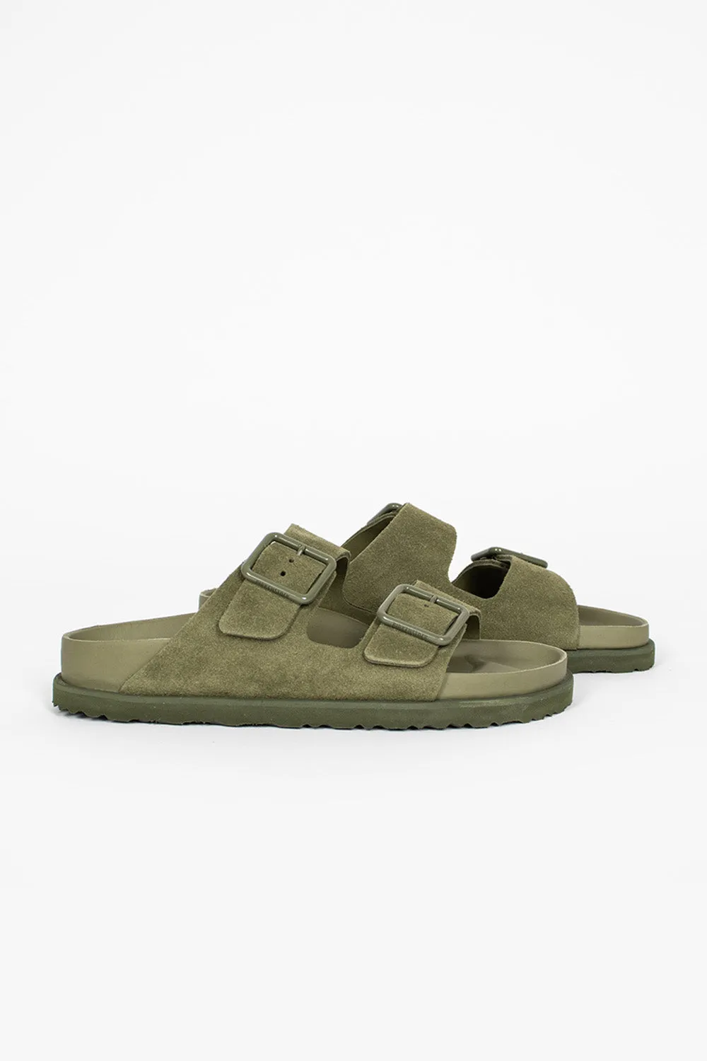 Arizona Cazador Suede Sandal Moss