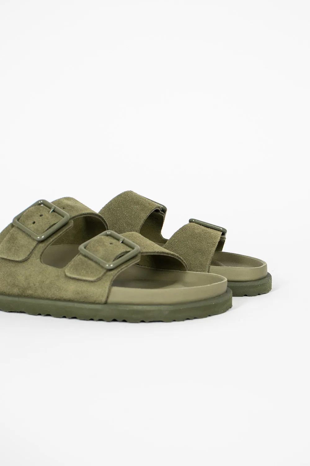 Arizona Cazador Suede Sandal Moss