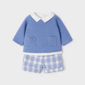 AW Mayoral Boys Sweatshirt and Shorts Set