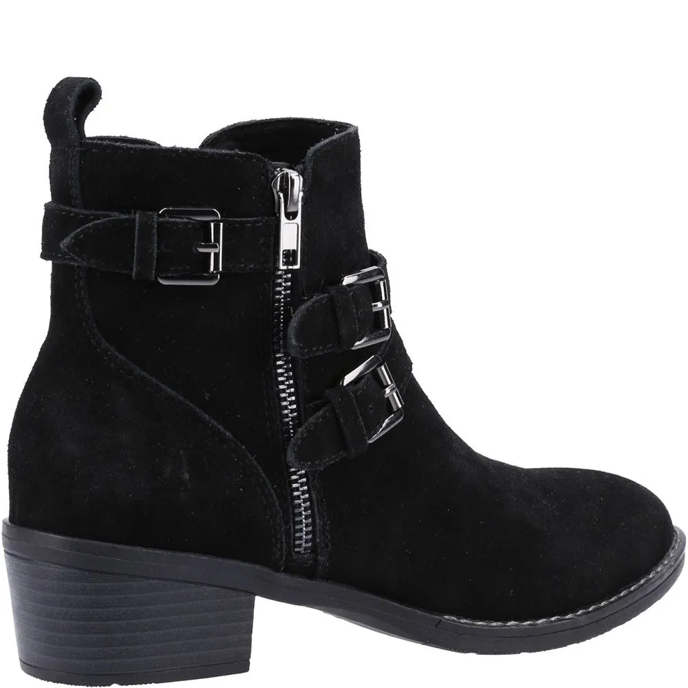 Black Jenna Ankle Boots