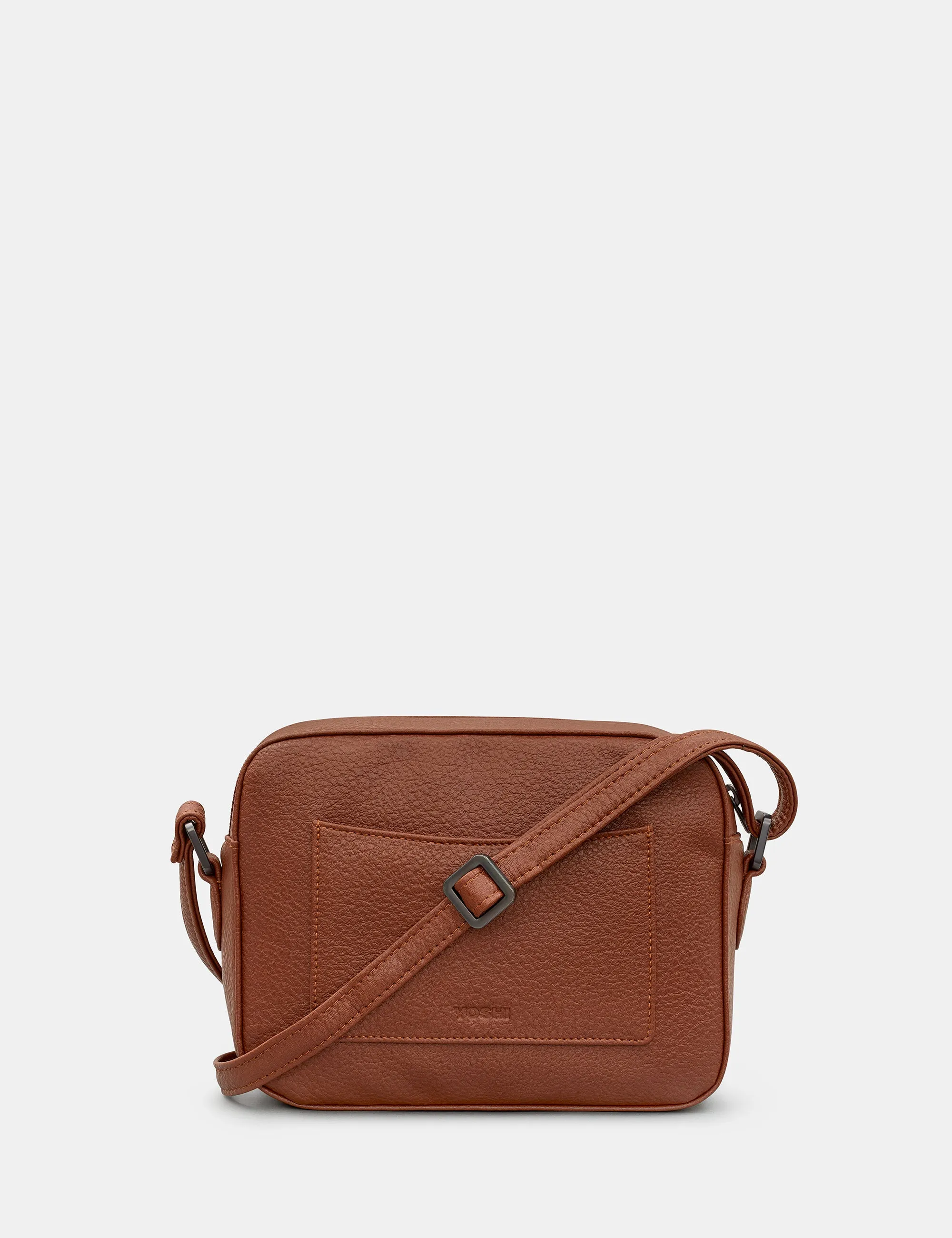 Bookworm Brown Vegan Leather Camera Bag