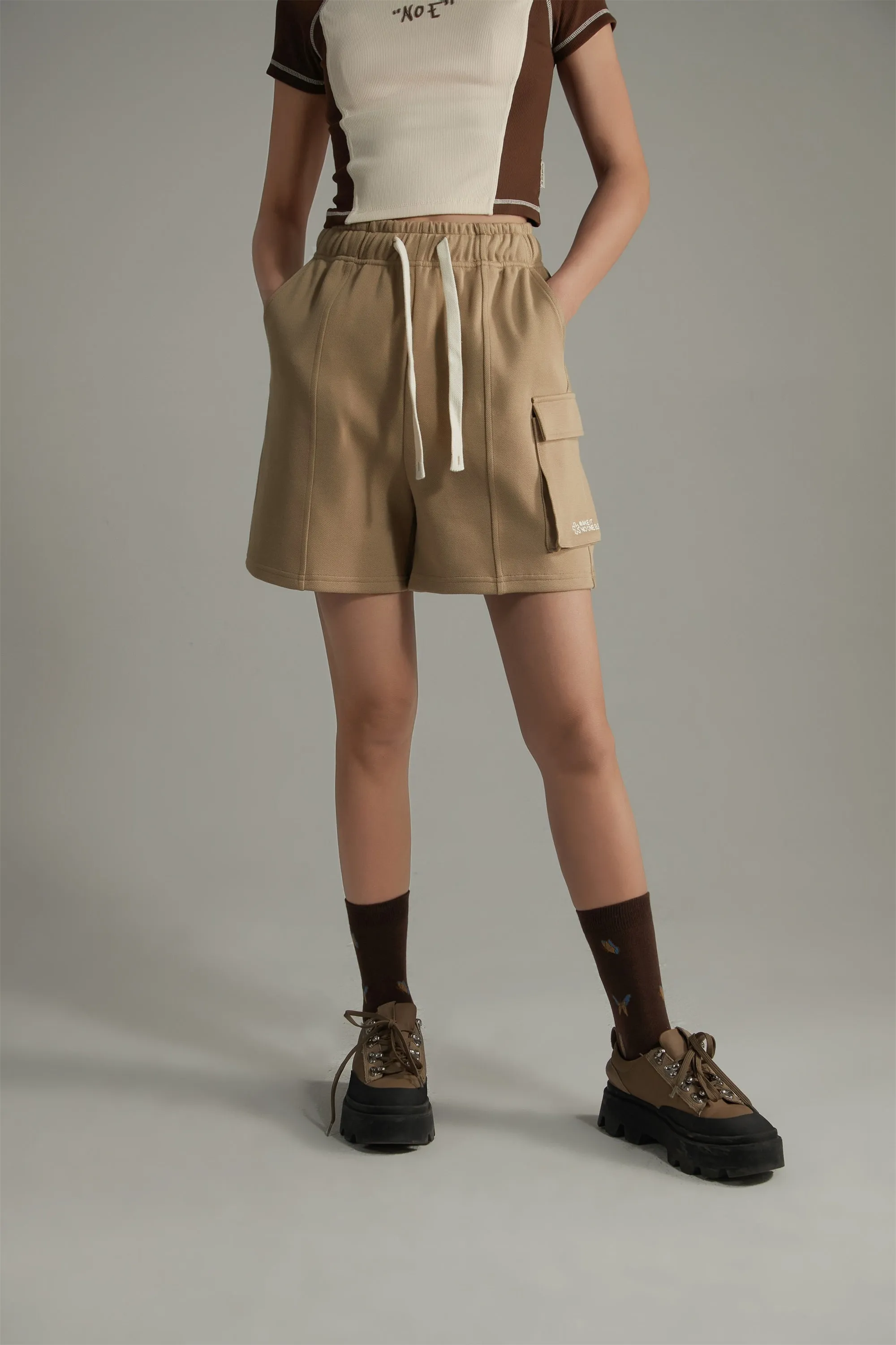 Cargo Pocket Jogger Shorts