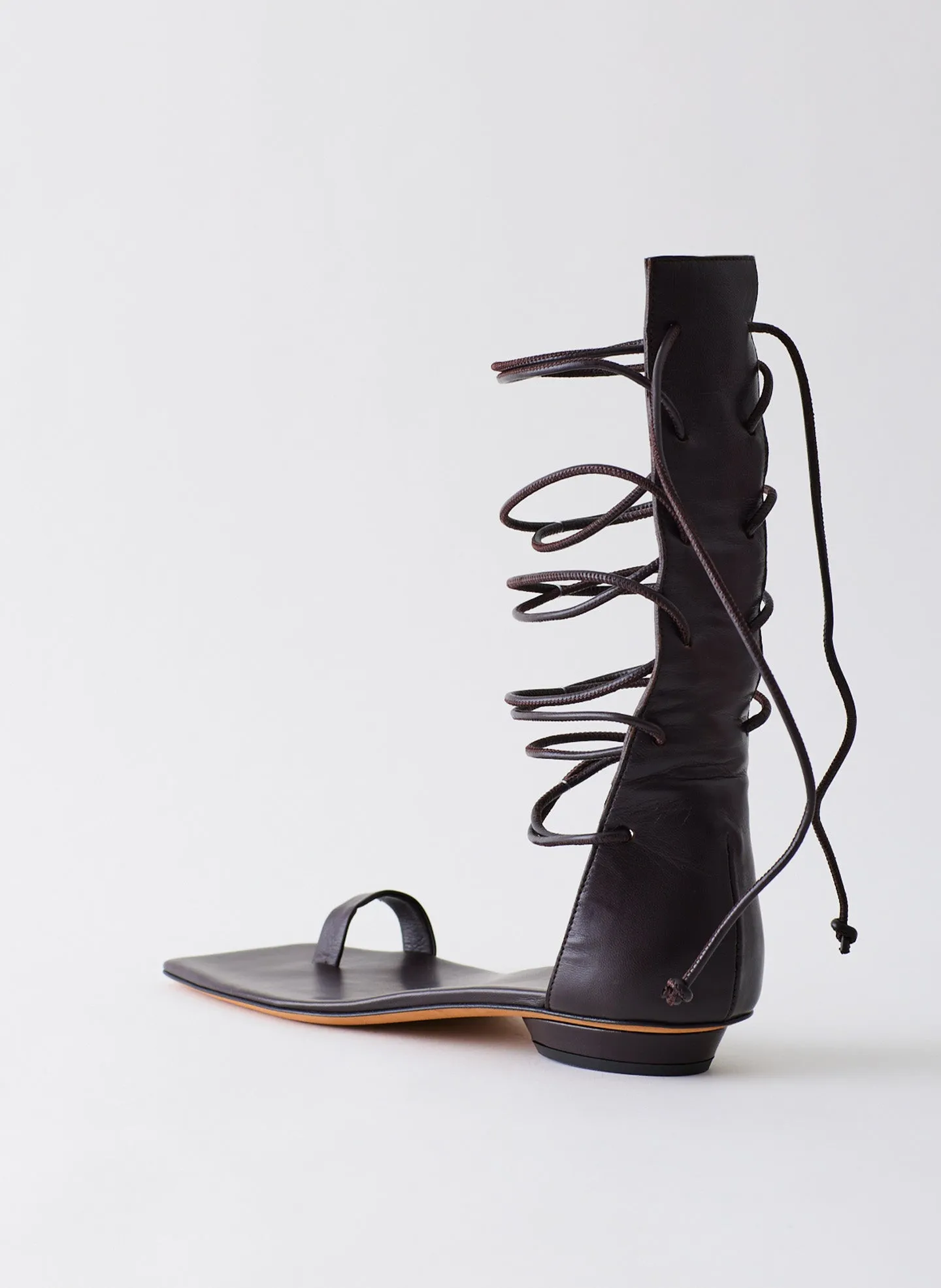 Cassius Lace-Up Long Sandal