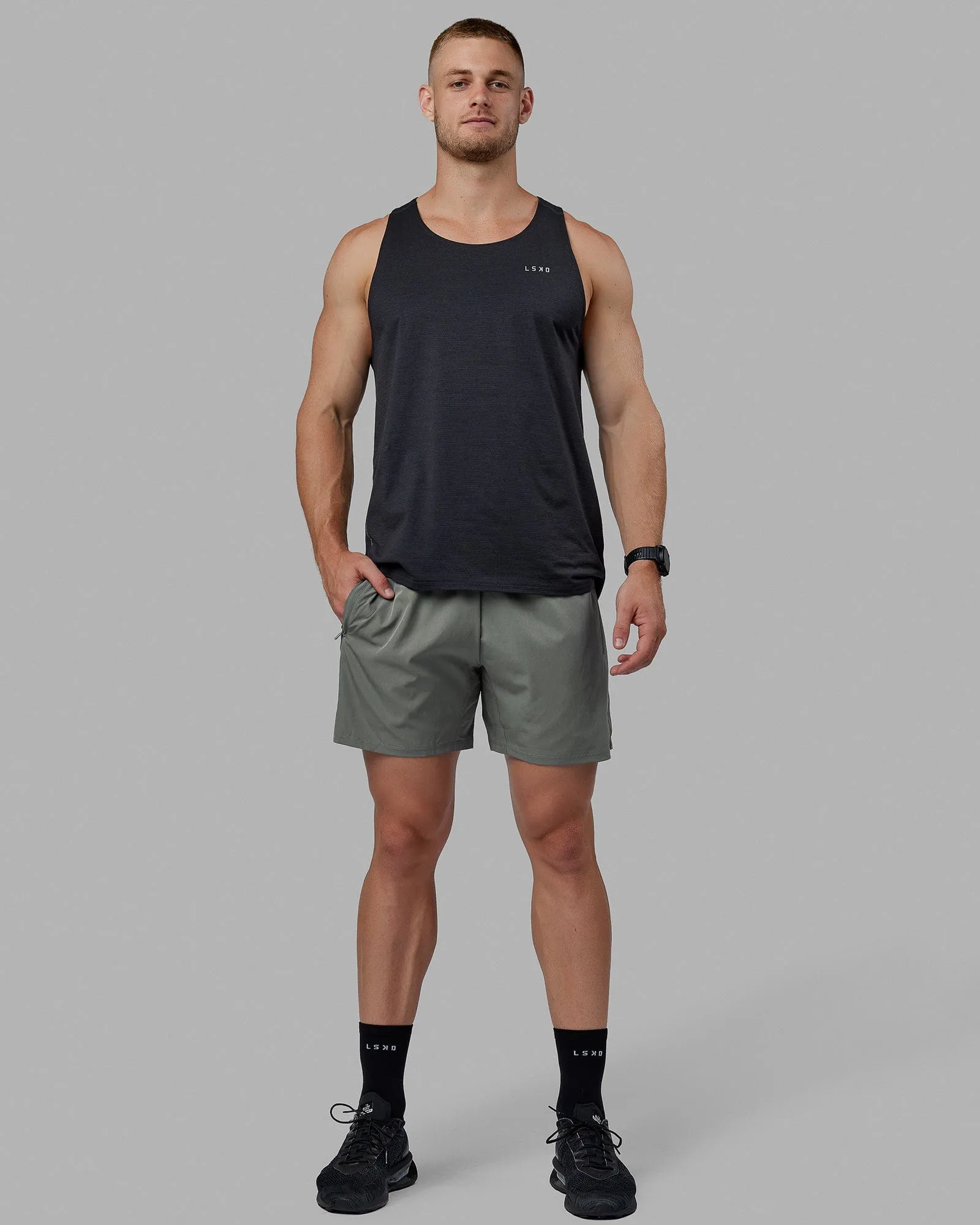 Challenger 6" Lined Performance Shorts - Graphite