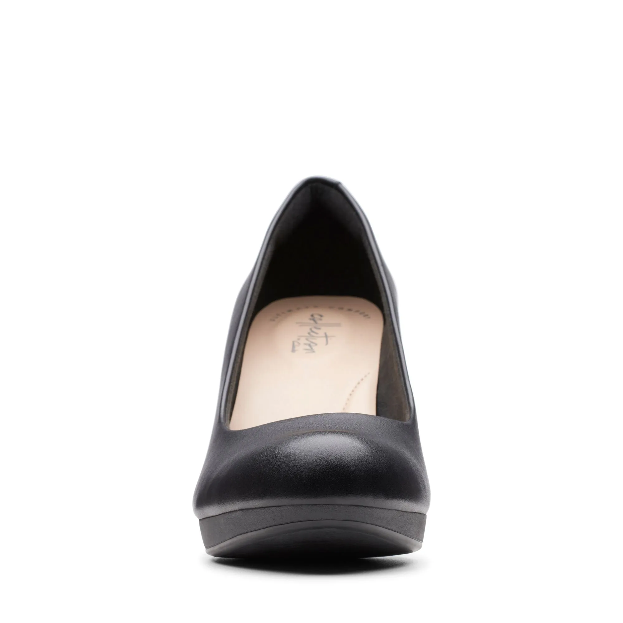 Clark's Adriel Viola Heels Black Leather