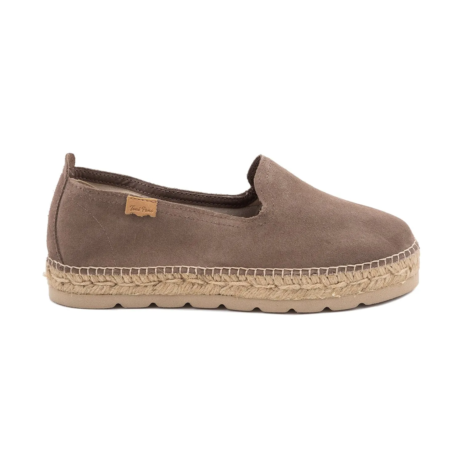 Closed Toe Suede Leather Espadrilles for Women - Aurem