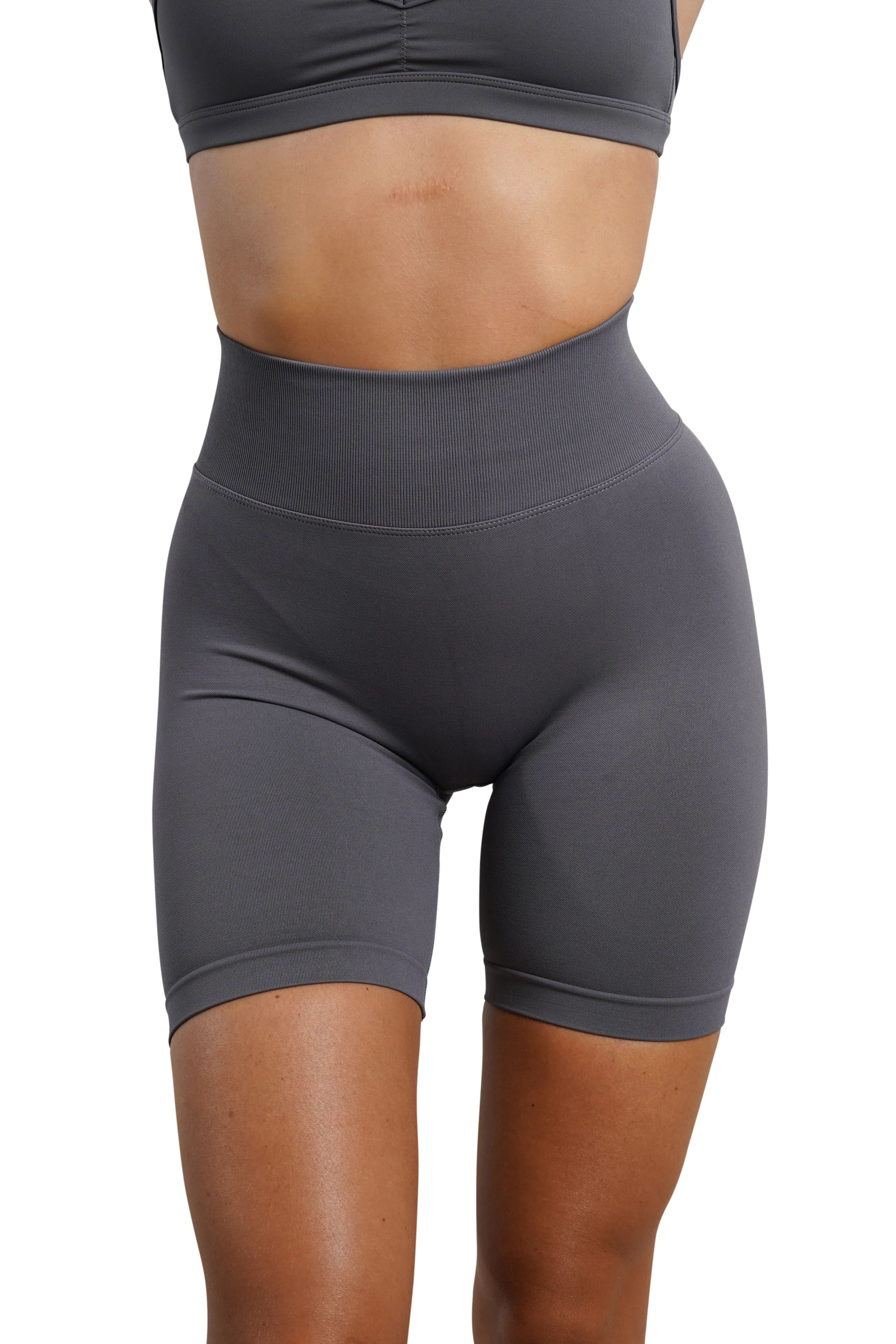 CORE SCRUNCH BIKE SHORTS - STORM