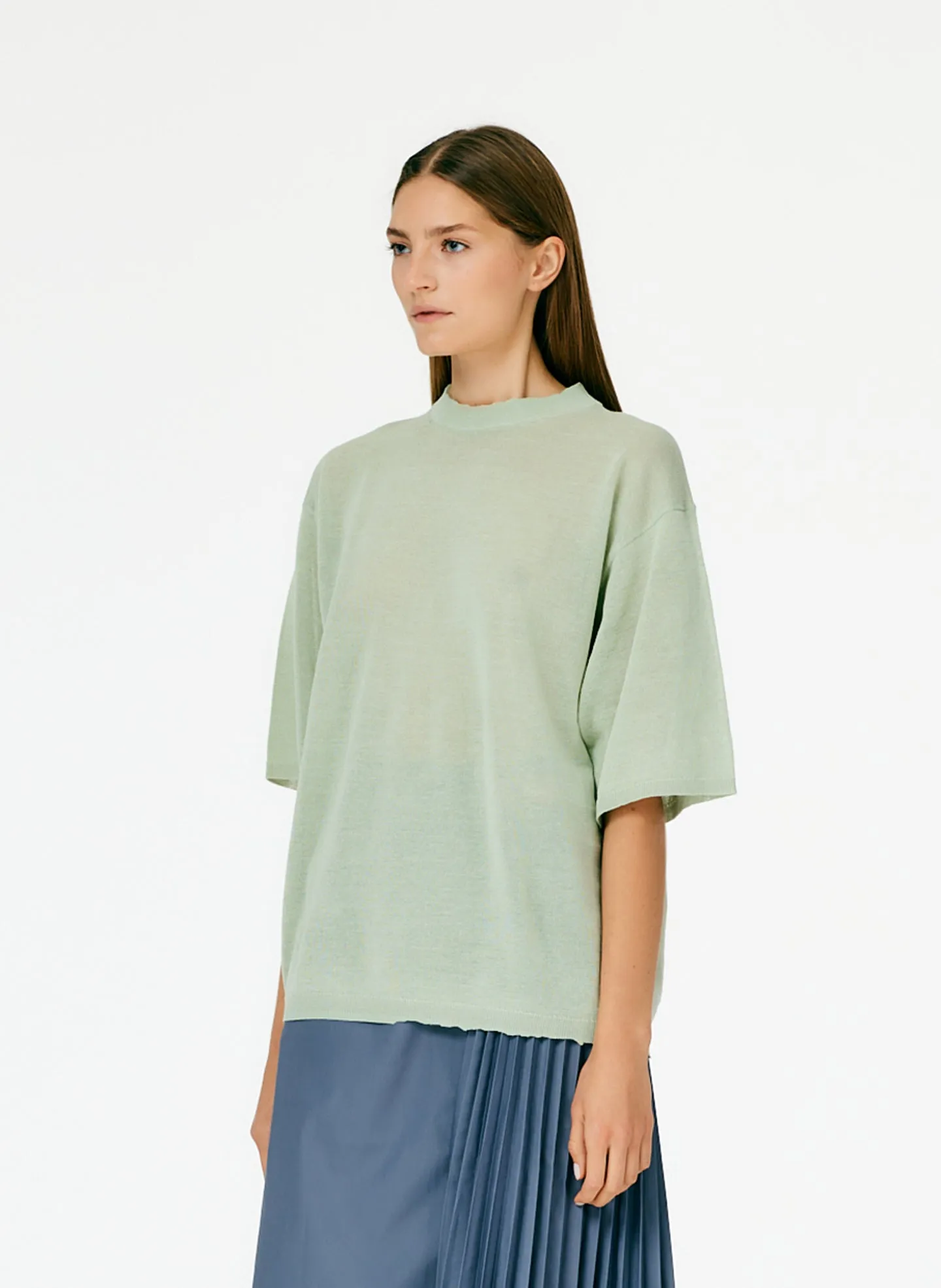 Crispy Cotton Oversized Easy T-Shirt