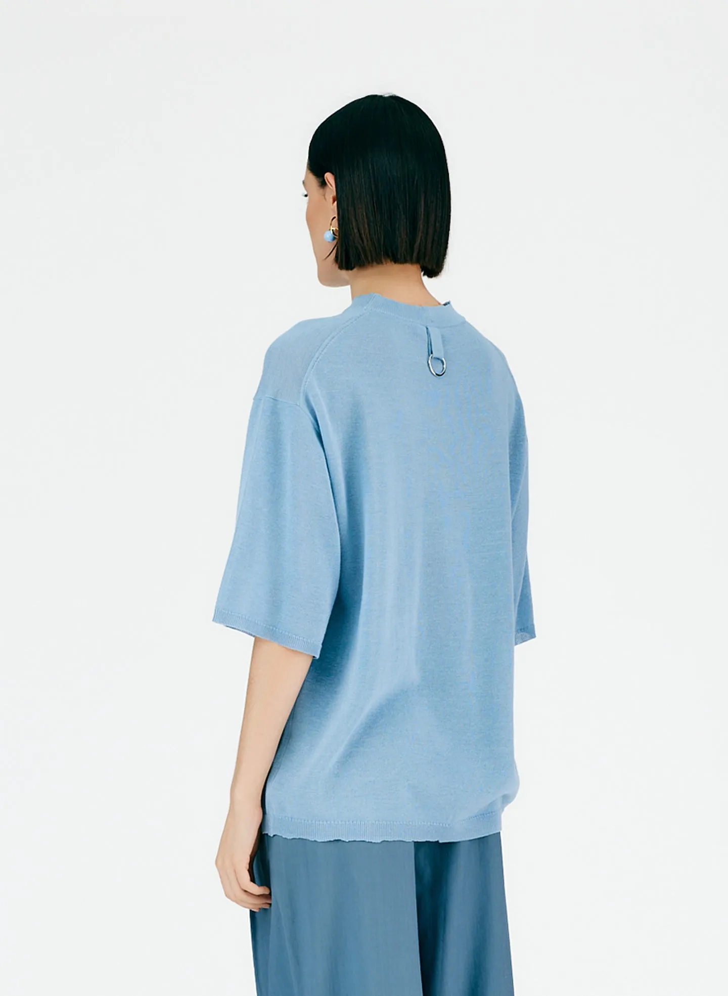 Crispy Cotton Oversized Easy T-Shirt