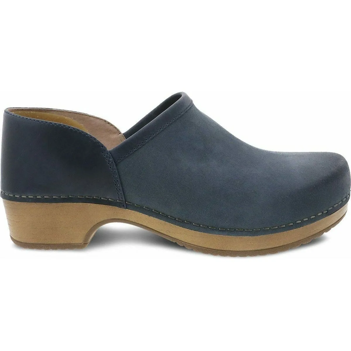 DANSKO BRENNA NAVY BURNISHED SUEDE