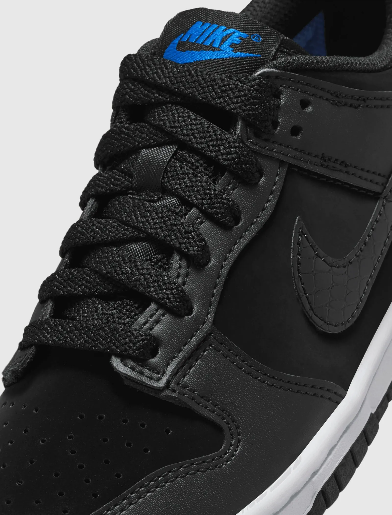 DUNK LOW "BLACK CROC SWOOSH" GS