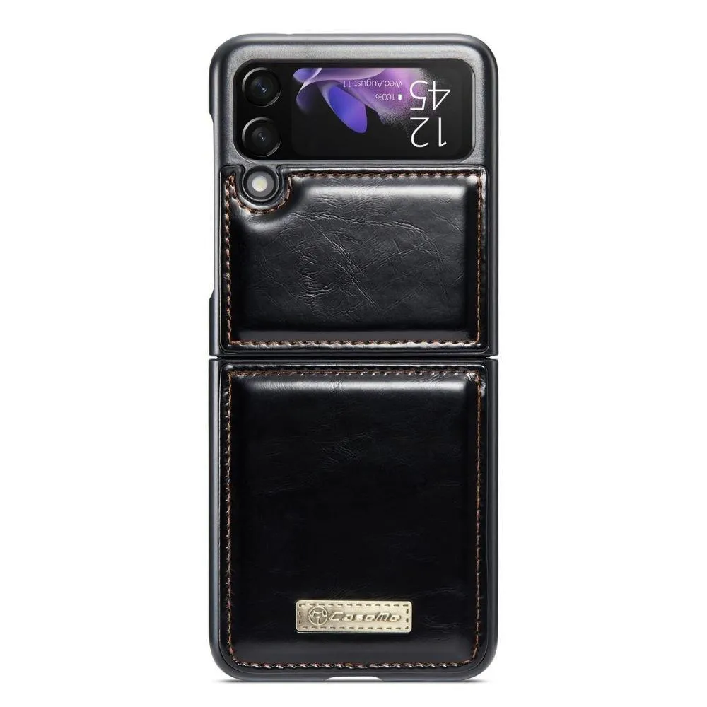 Erexi Luxury Leather Wallet Case For Samsung Galaxy Z Flip 3