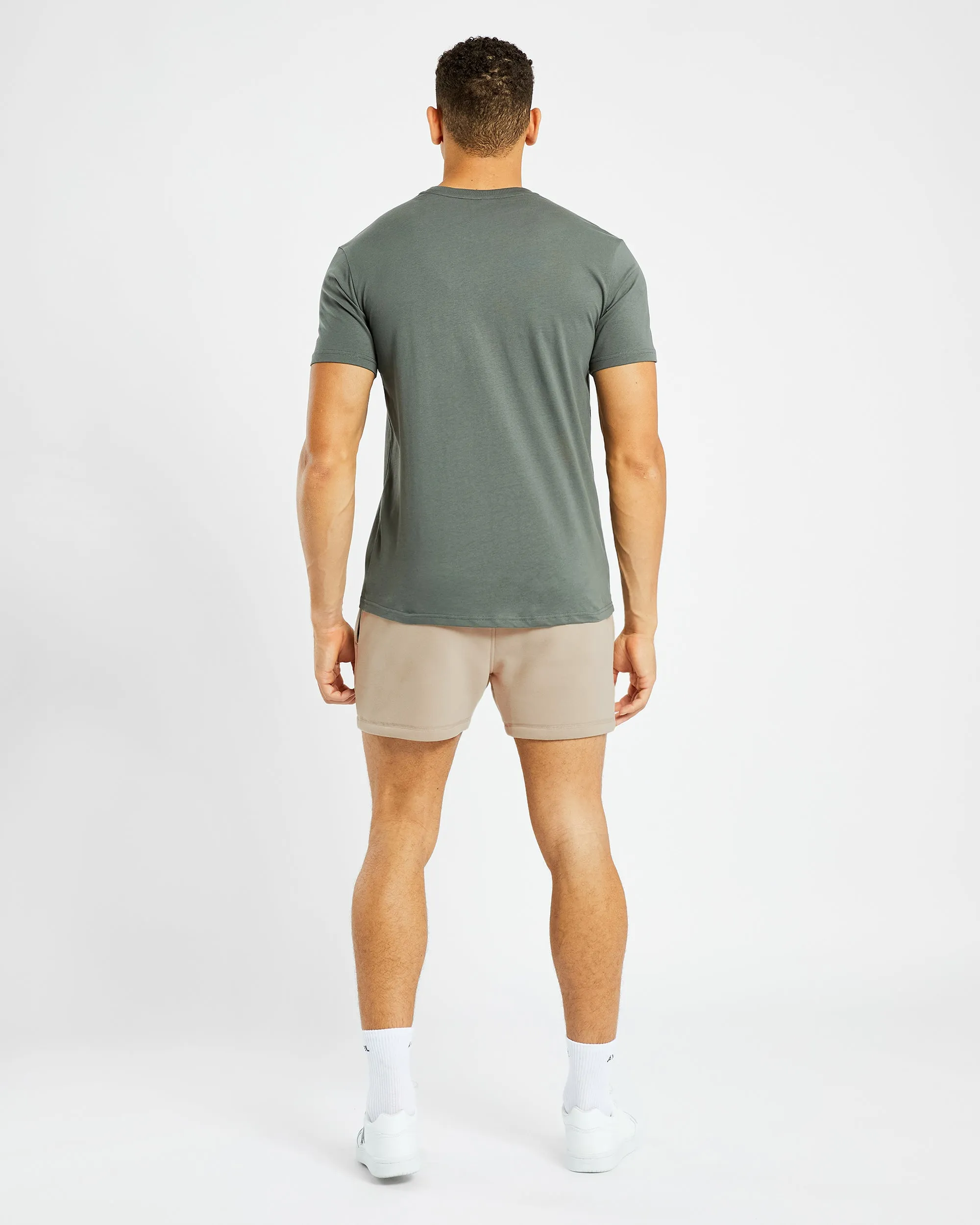 Essential 5" Shorts - Mocha Brown