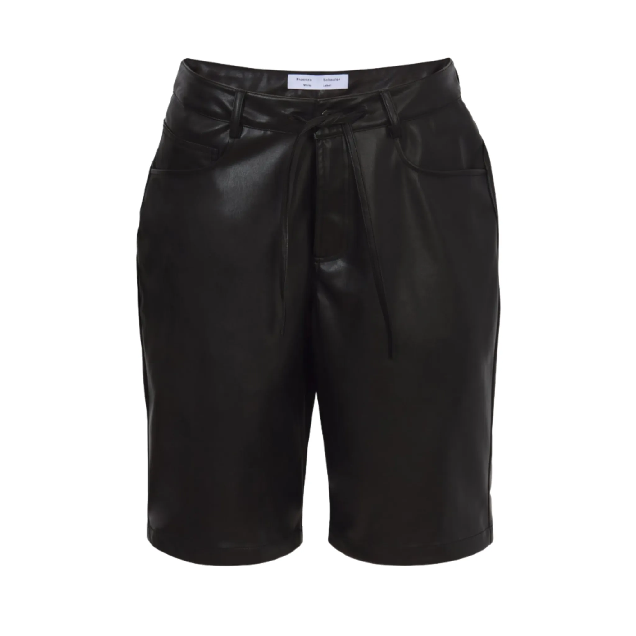 Faux Leather Shorts