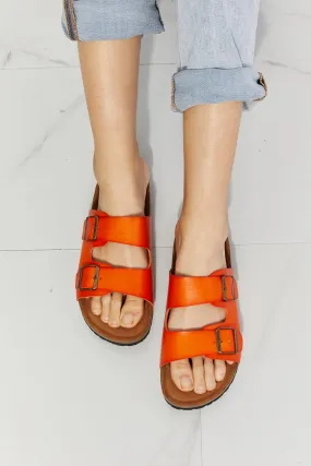 Feeling Alive Sandals in Orange