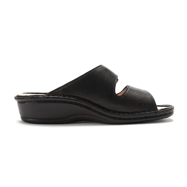 Finn Comfort Jamaica Sandal Black Nappa Leather (Women's)