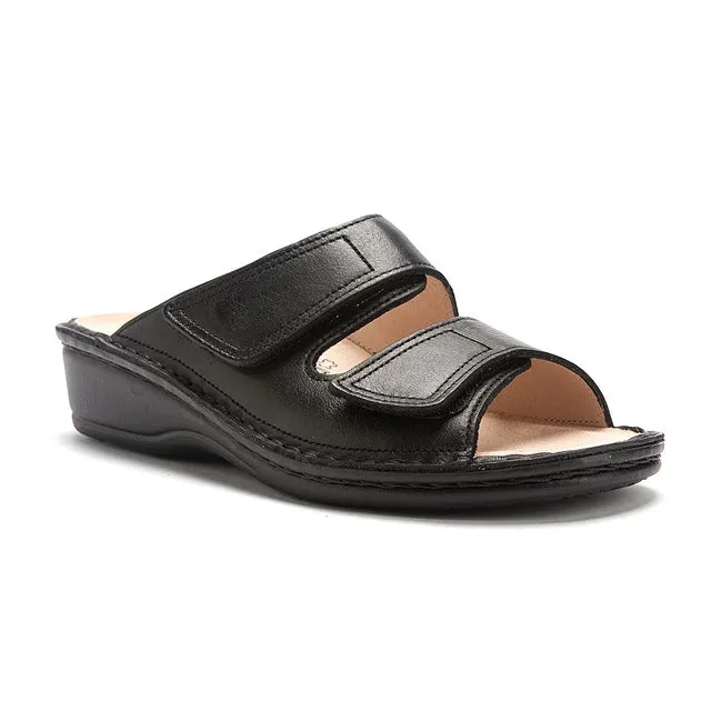 Finn Comfort Jamaica Sandal Black Nappa Leather (Women's)