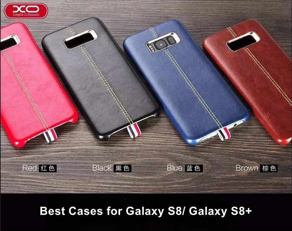 Galaxy S8/S8 Plus Original PU Leather Business Case