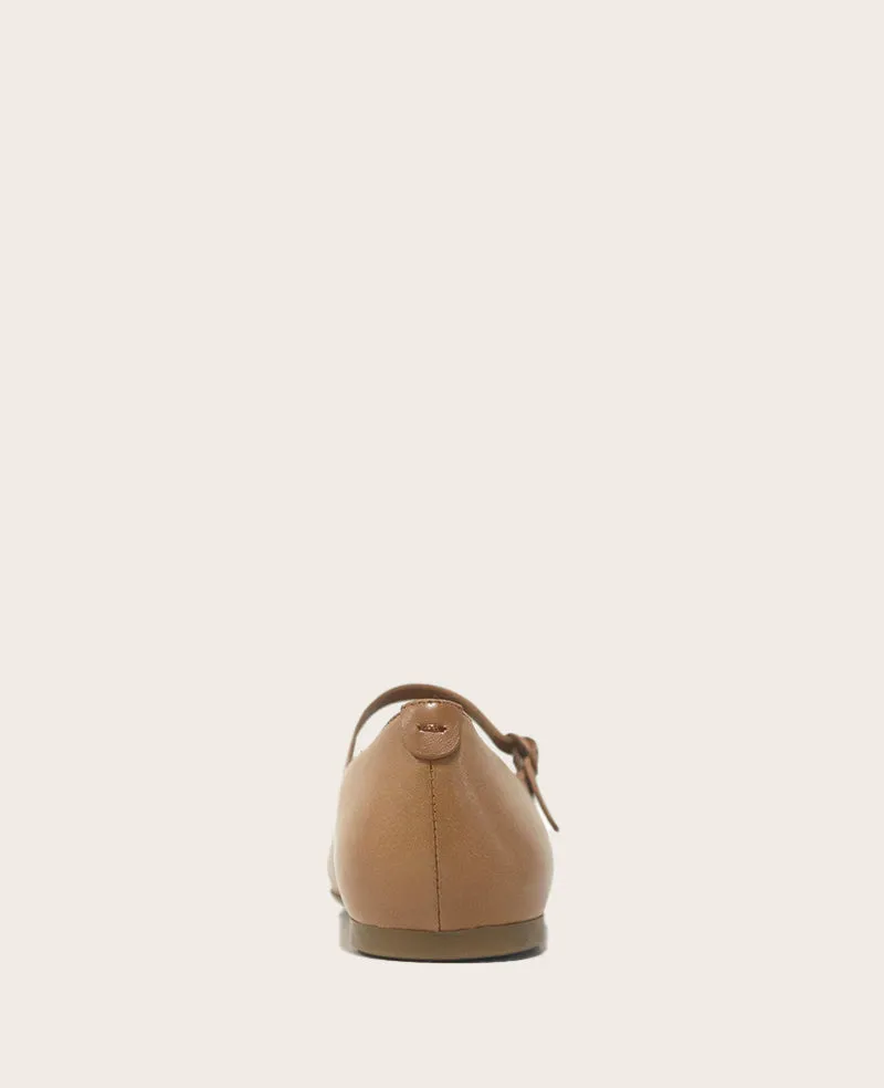 GENTLE SOULS - Wynona Leather Mary Jane Ballet Flat