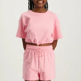 Girls Cotton Fleece Short