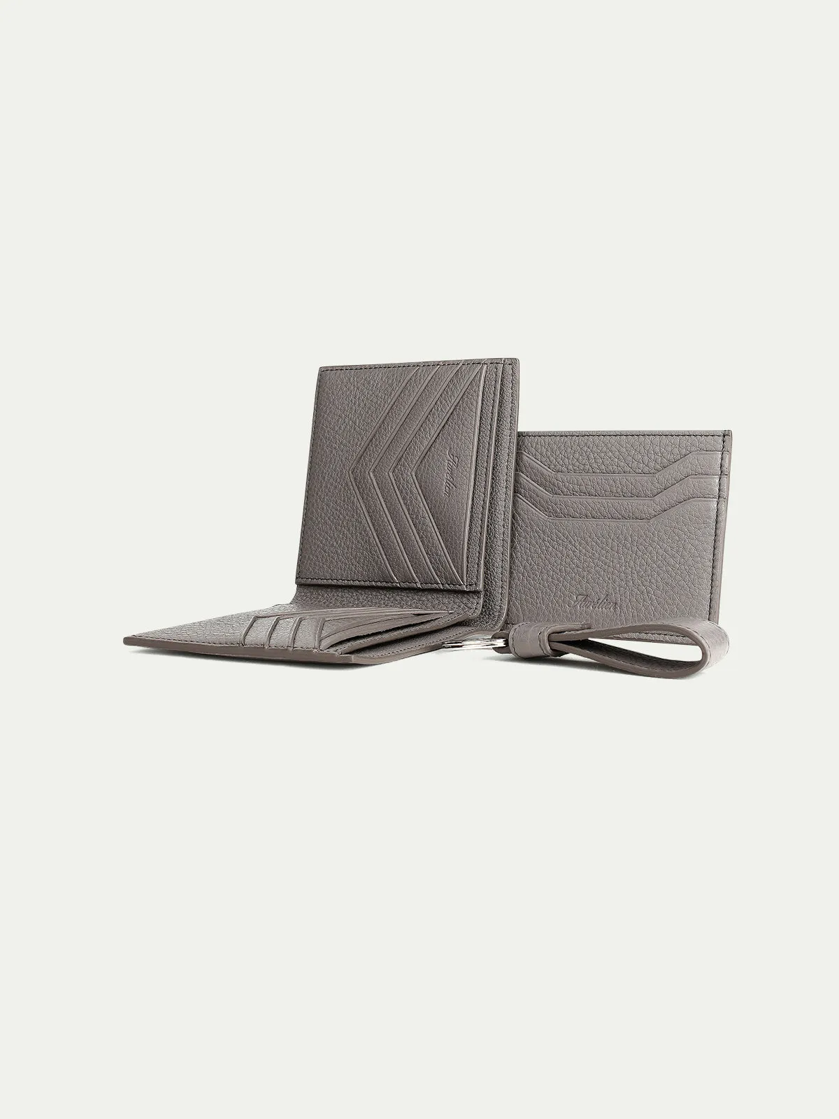 Grey Billfold Wallet