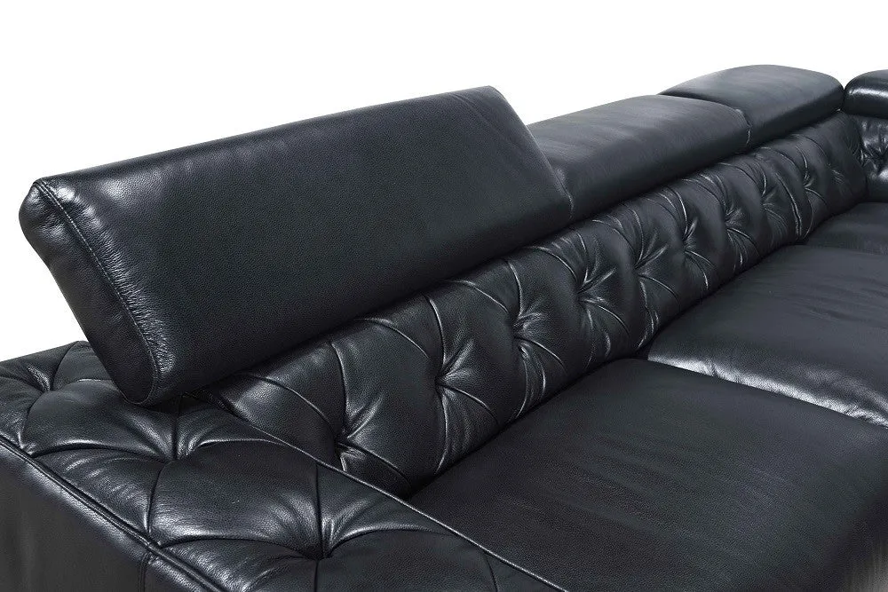 Hilton Premium Leather Sectional Sofa