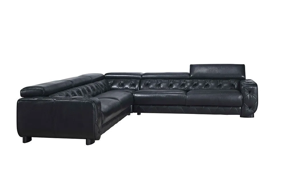 Hilton Premium Leather Sectional Sofa