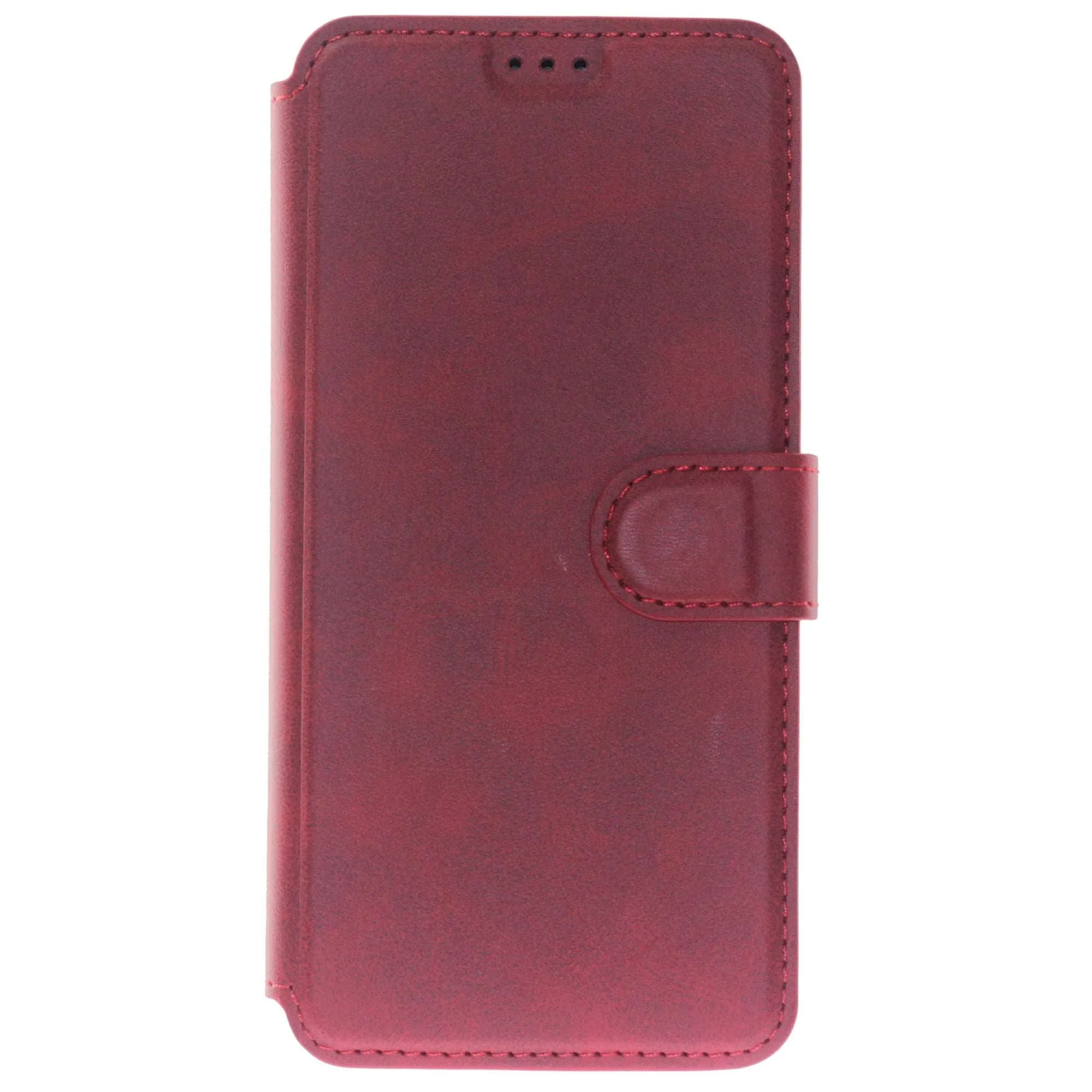 Huawei, P30 Lite, Leather Wallet Case, Color Red.