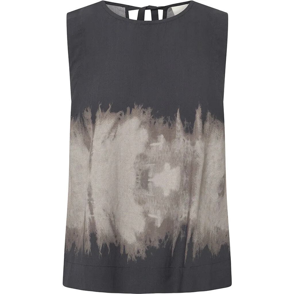 Kia top in the most beautiful print / 100204 - Grey Printed