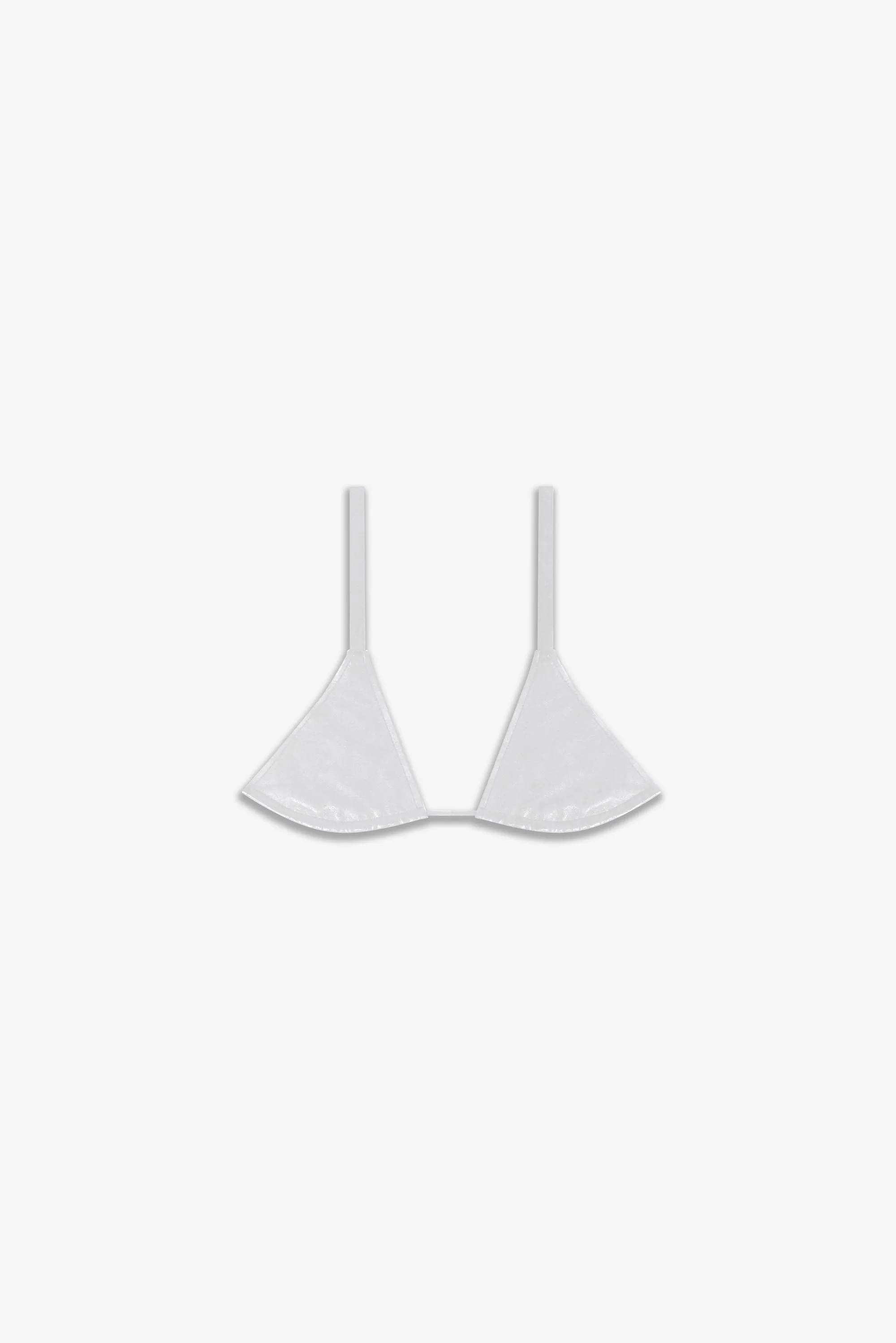 Leather Bra | Pearl