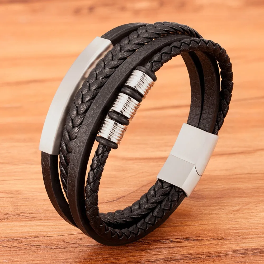 Leather Layers Bracelet