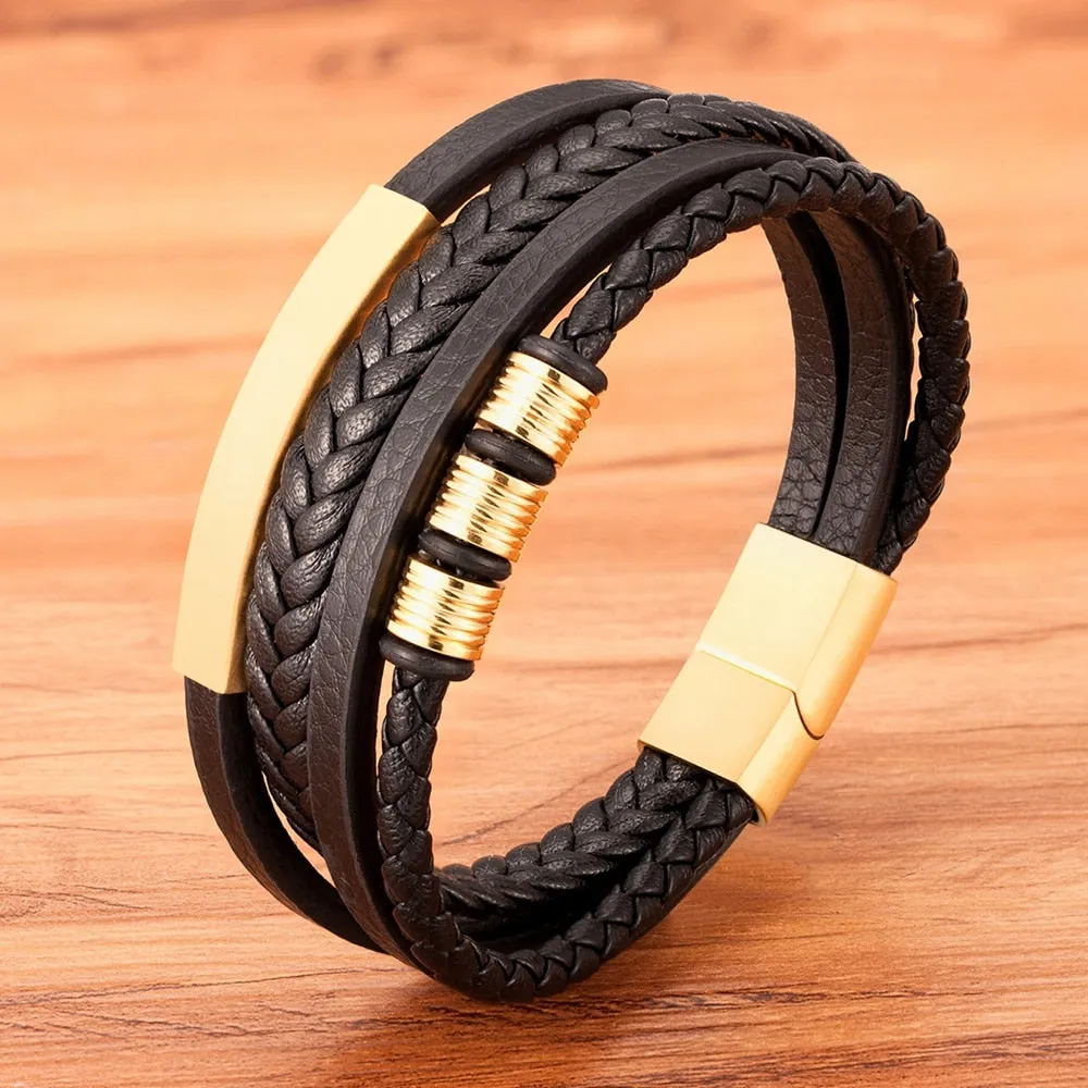 Leather Layers Bracelet