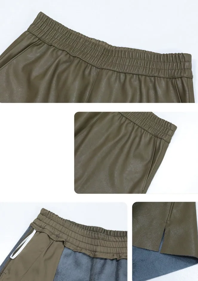 Leather shorts (preorder/ 3 colours)